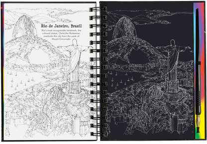 Extreme! Cities Scratch and Sketch