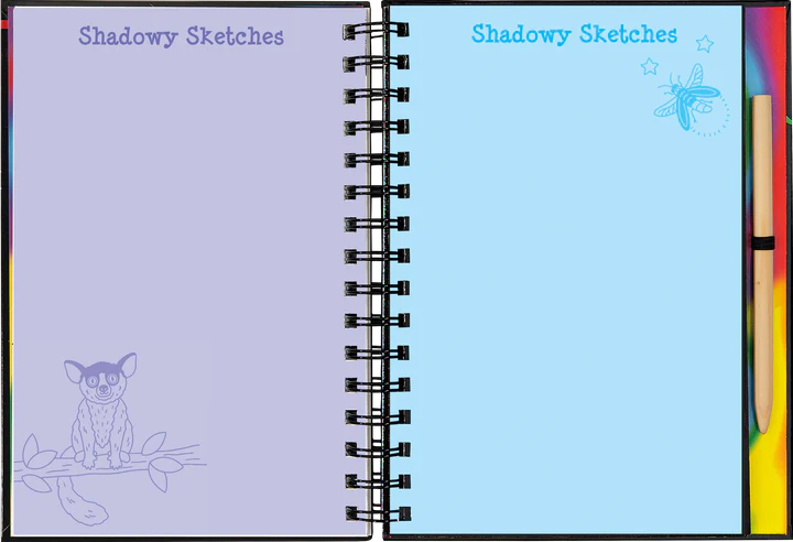 Nocturnal Animals Scratch & Sketch