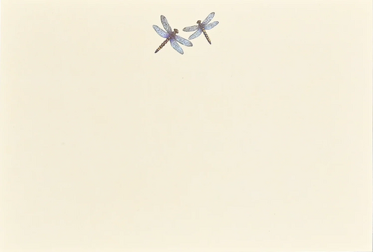 Blue Dragonflies Correspondence Cards