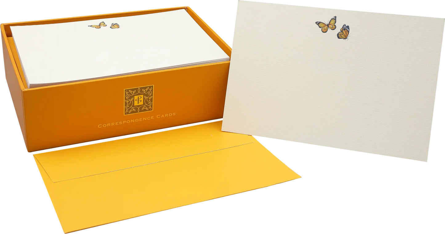 Monarch Butterflies Correspondence Cards