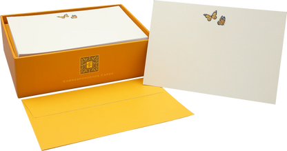 Monarch Butterflies Correspondence Cards