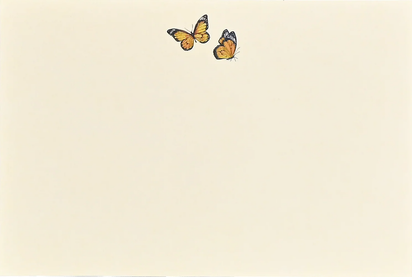 Monarch Butterflies Correspondence Cards
