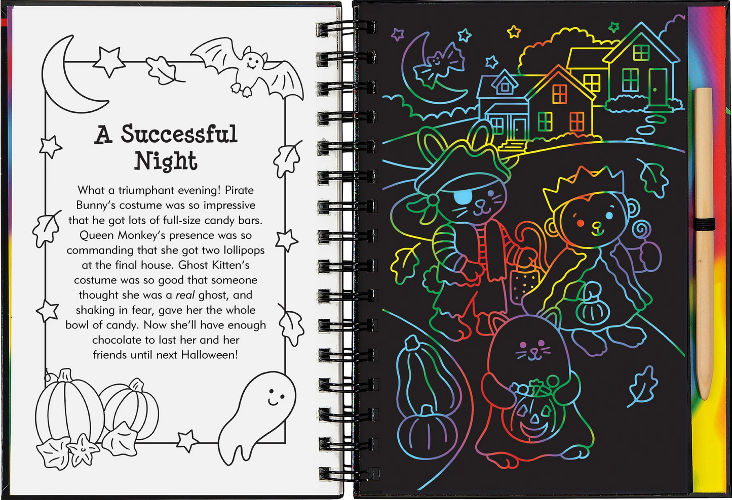 Scratch & Sketch Cute & Spooky Halloween