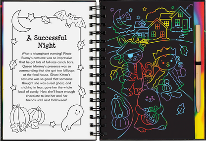 Scratch & Sketch Cute & Spooky Halloween