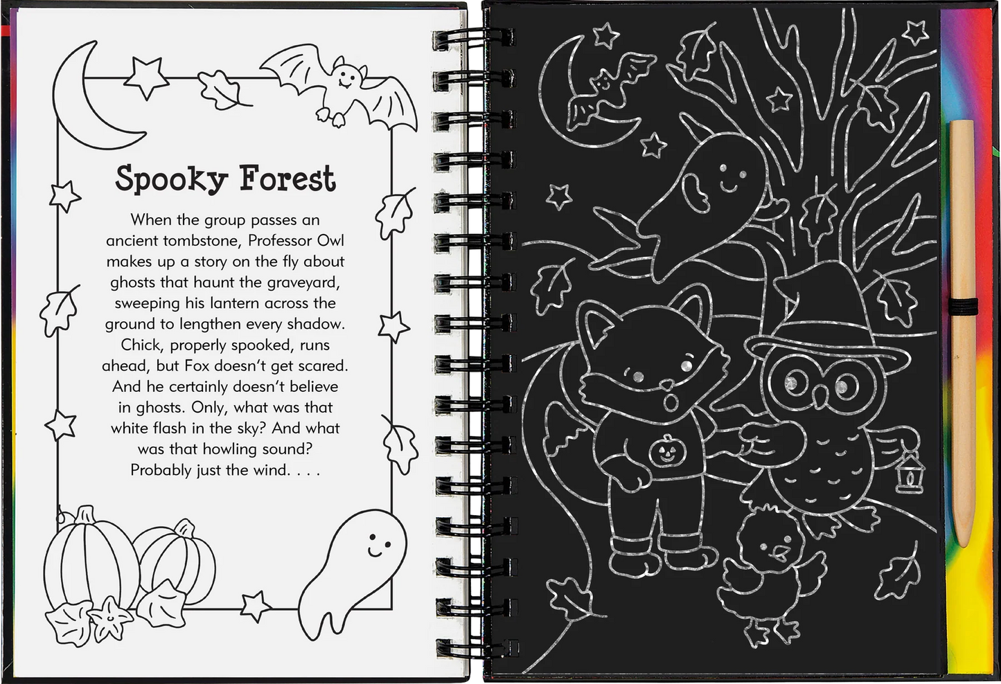 Scratch & Sketch Cute & Spooky Halloween