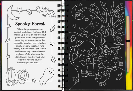 Scratch & Sketch Cute & Spooky Halloween