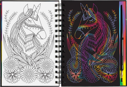 Extreme! Scratch & Sketch Unicorns