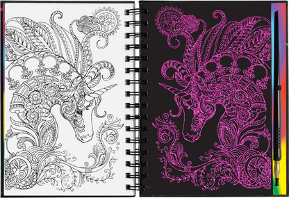 Extreme! Scratch & Sketch Unicorns