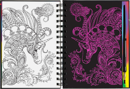 Extreme! Scratch & Sketch Unicorns