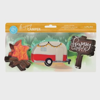 Happy Camper 3PC Cookie Cutter