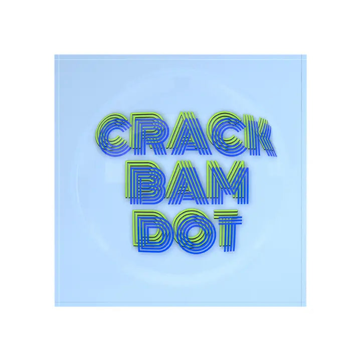 Mahjong Crack Bam Dot Blues Catchall Dish
