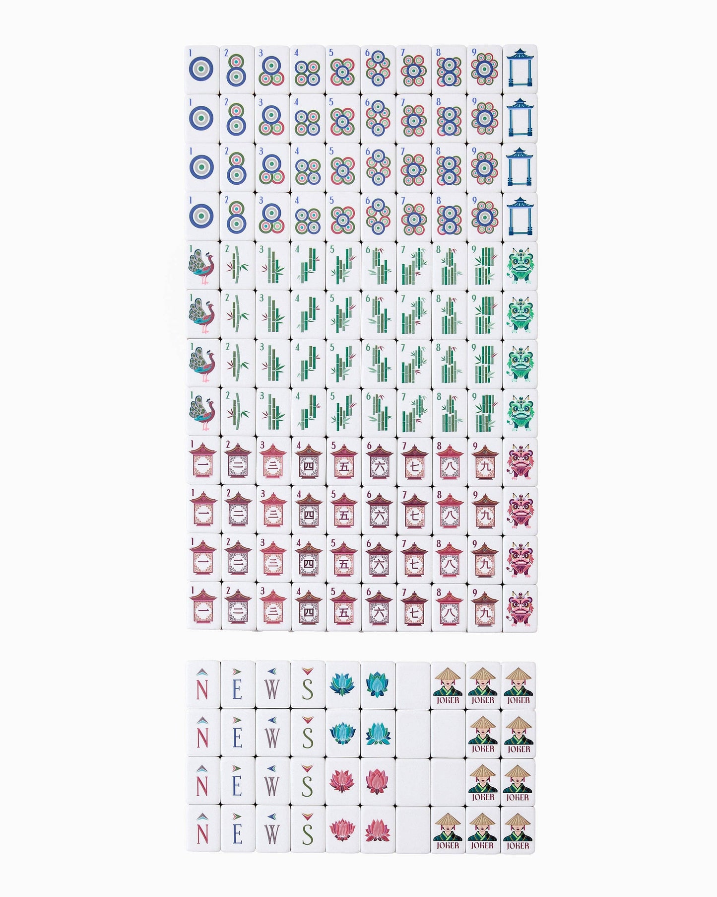 Oh My Mahjong Drake Tiles