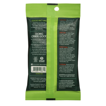 Mosquito Repellent Wipes Murphy’s Natural