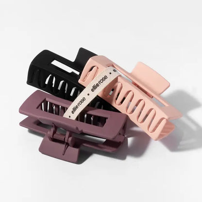 Ellie Rose Berry Luxe Claw Clip - Set of 3