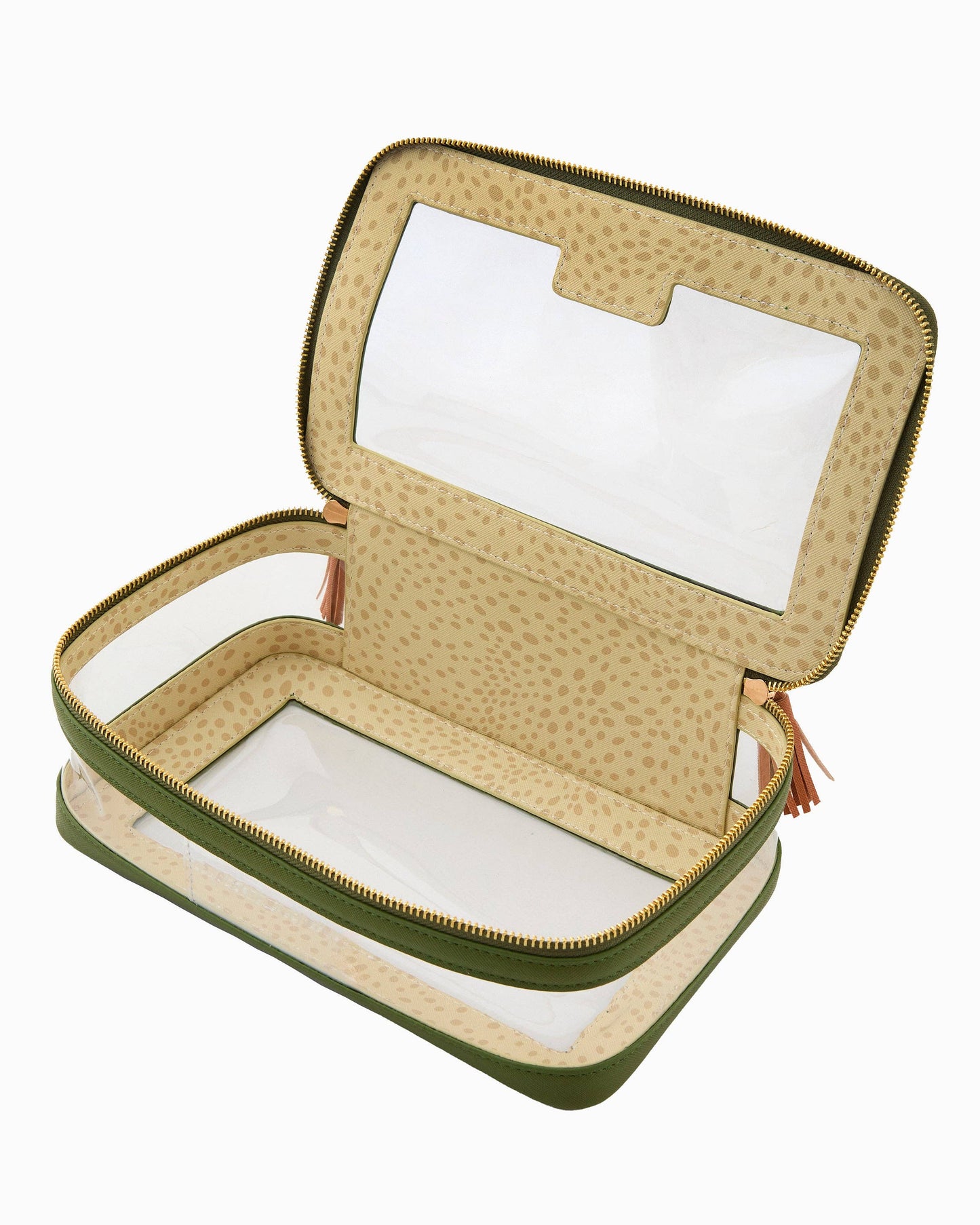 Mahjong Tile Storage Bag - Olive