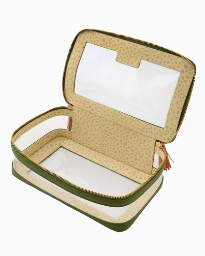 Mahjong Tile Storage Bag - Olive