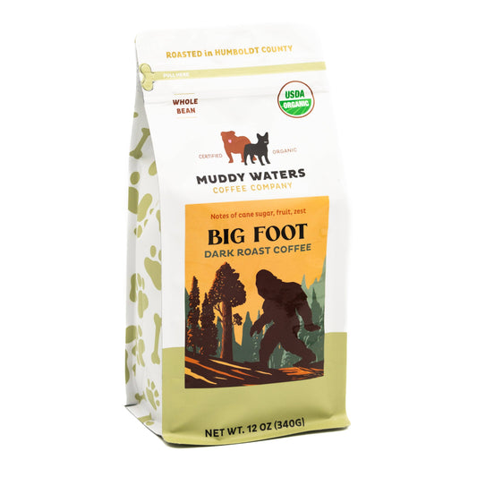 Bigfoot Organic Fair Trade Coffee Beans: Whole Bean