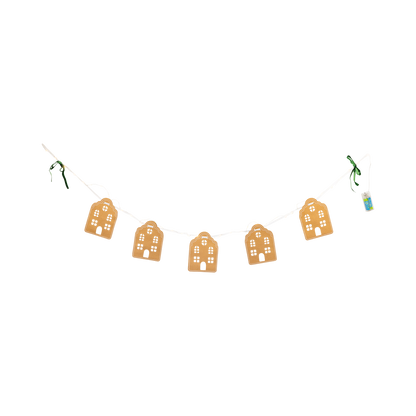 Light Up House Christmas Banner 5ft