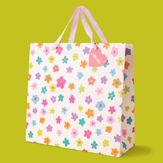 Happy Flowers Large Gift Bag