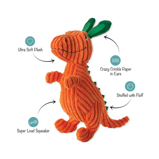 Carrot Bout You Plush Dog Toy