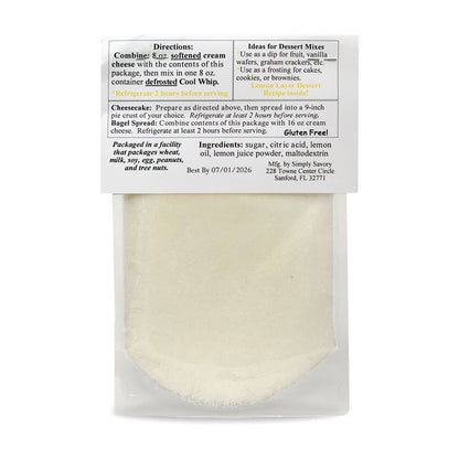 Simply Savory Lemon Dessert Mix