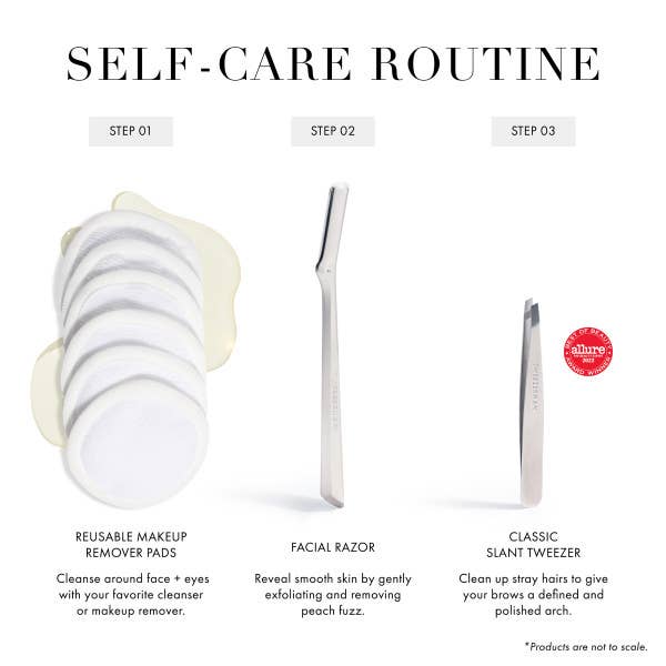 Tweezerman Stainless Facial Razor