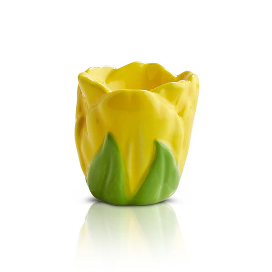 Nora Fleming Mini Spring Yellow Tulip