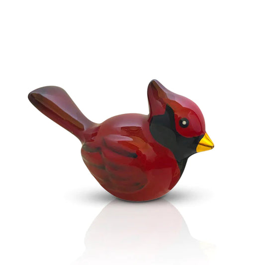 Nora Fleming Mini Christmas Red Cardinal Bird, Winter Songbird