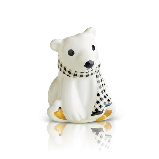 Nora Fleming Mini Winter Polar Bear with Scarf