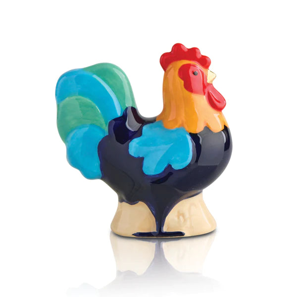 Nora Fleming Cock A Doodle Doo Mini Rooster