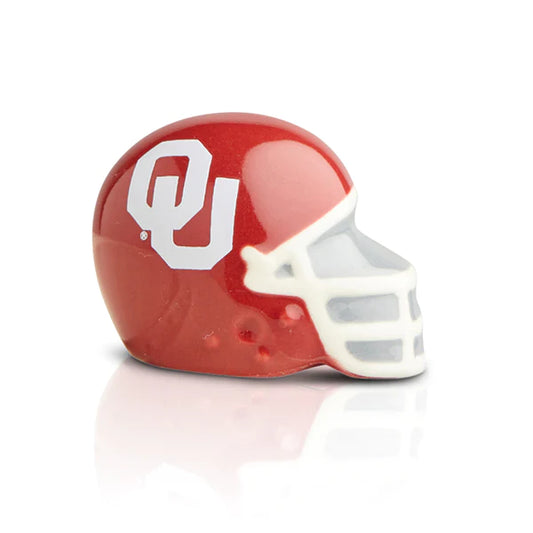 Nora Fleming Mini College Football Oklahoma University Helmet