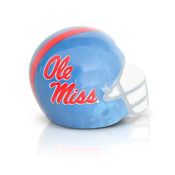 Nora Fleming Mini College Football Ole Miss Helmet