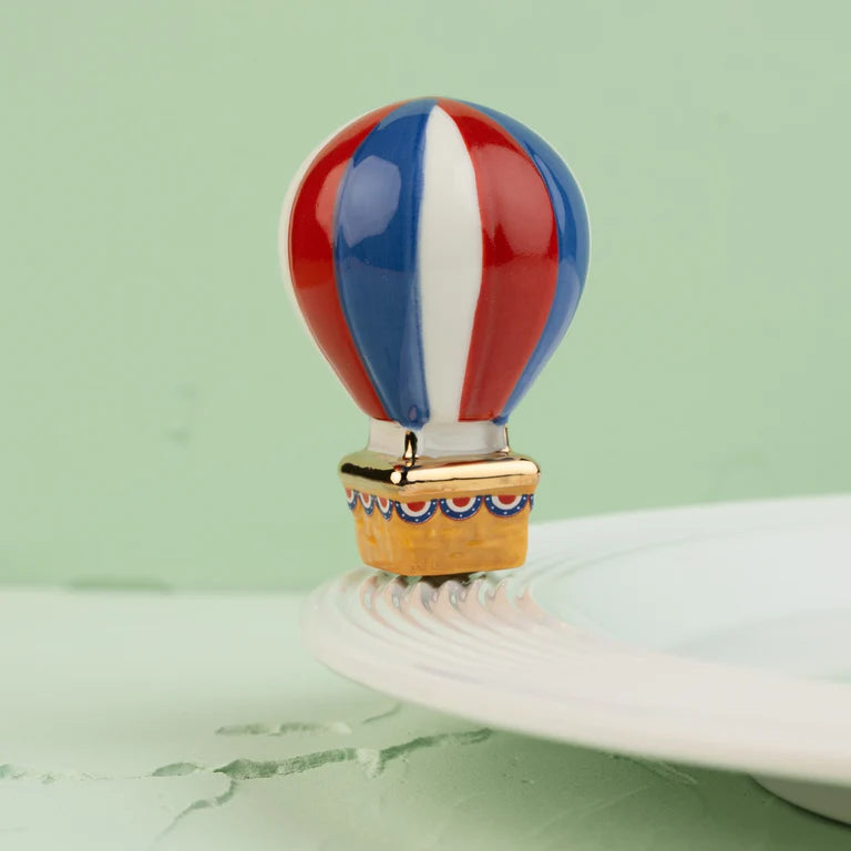 Nora Fleming Mini Red White & Balloon