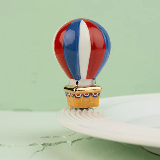 Nora Fleming Mini Red White & Balloon