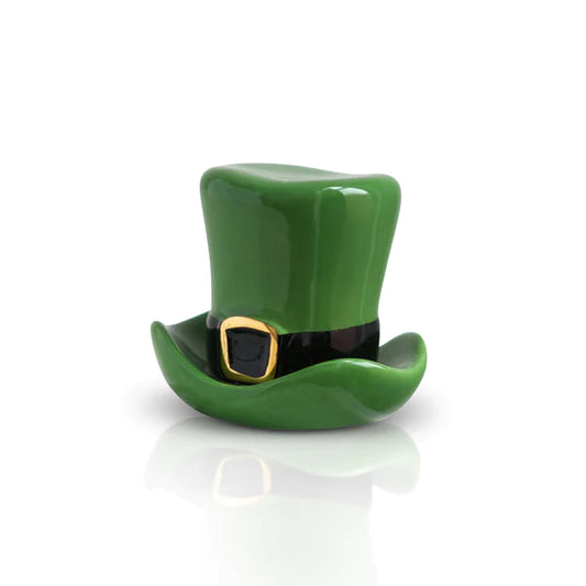 Nora Fleming Mini St. Patrick's Day Green Top Hat, Spot O' Irish