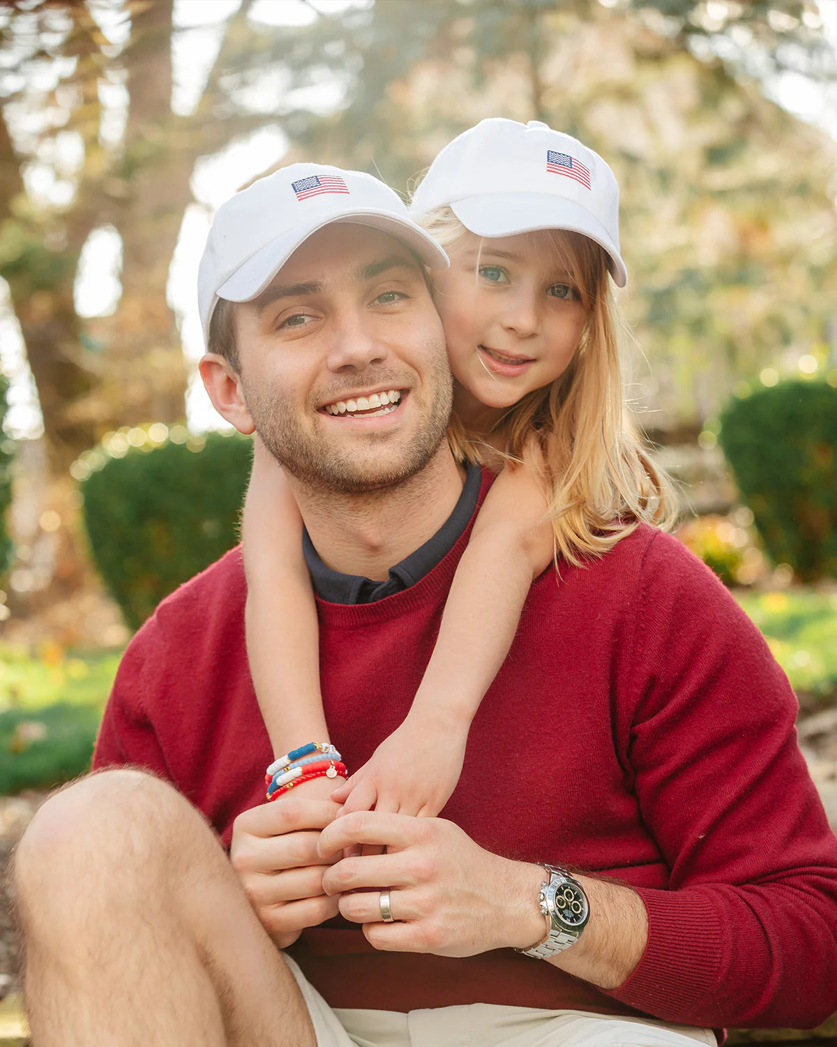 American Flag Baseball Hat - Adult