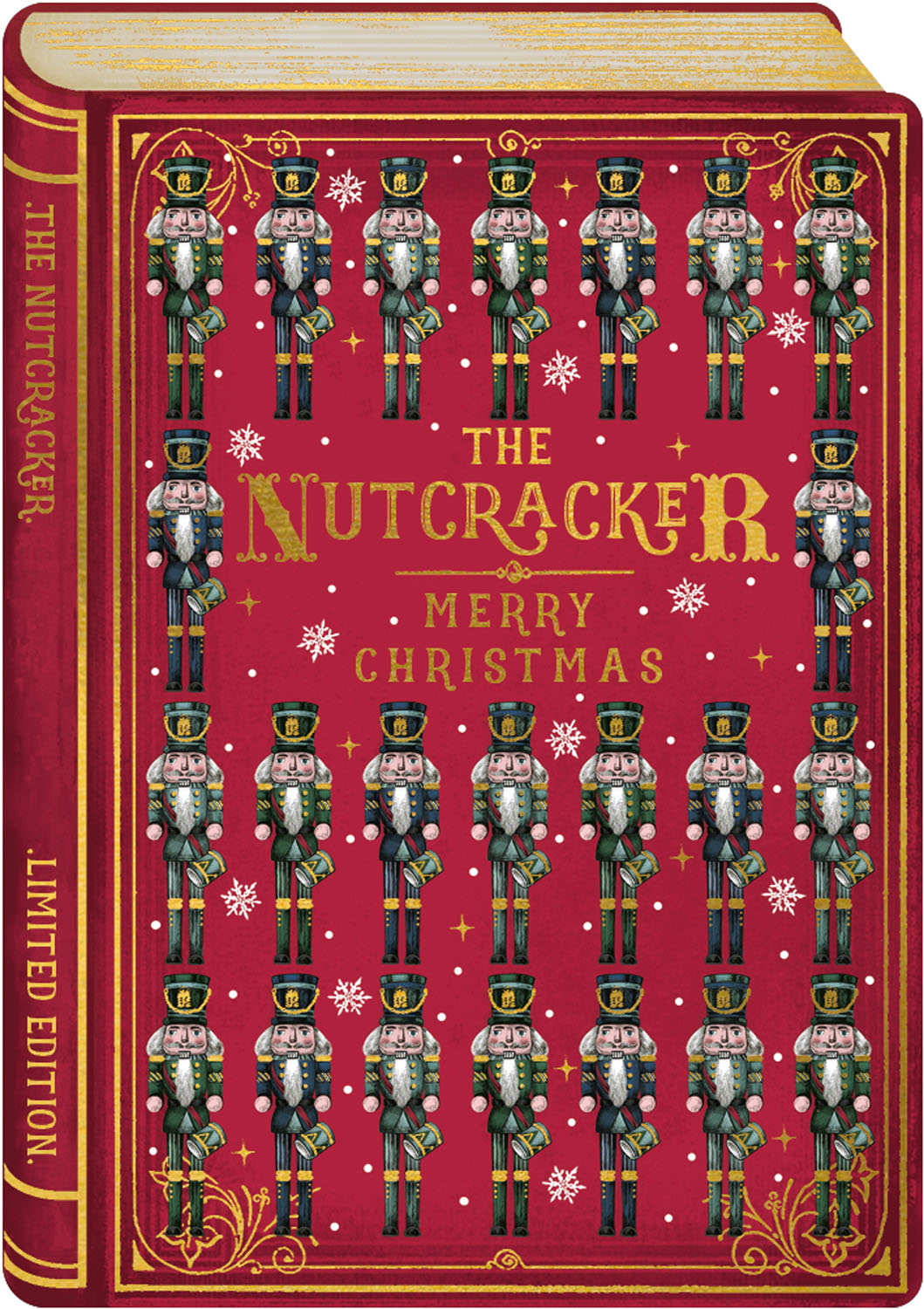 Nutcracker Storybook Christmas Greeting Card