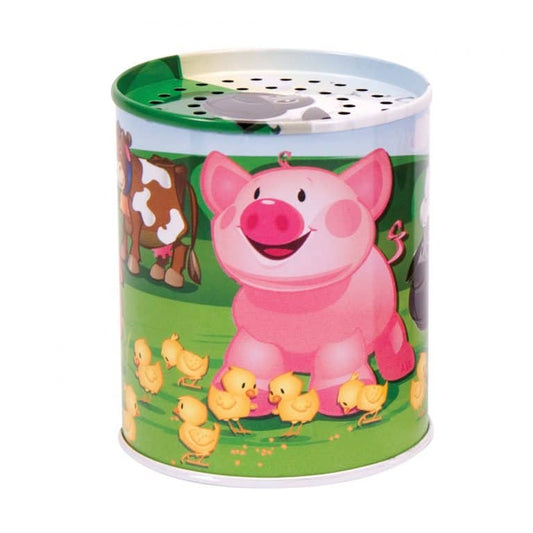 Tin Animal Sound Maker Retro Style Children's Toy