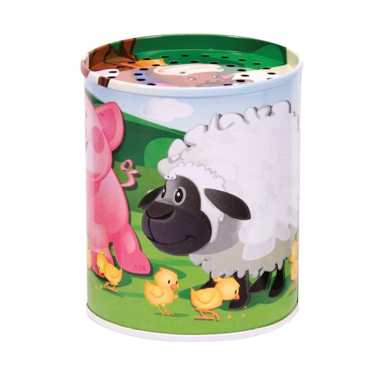 Tin Animal Sound Maker Retro Style Children's Toy