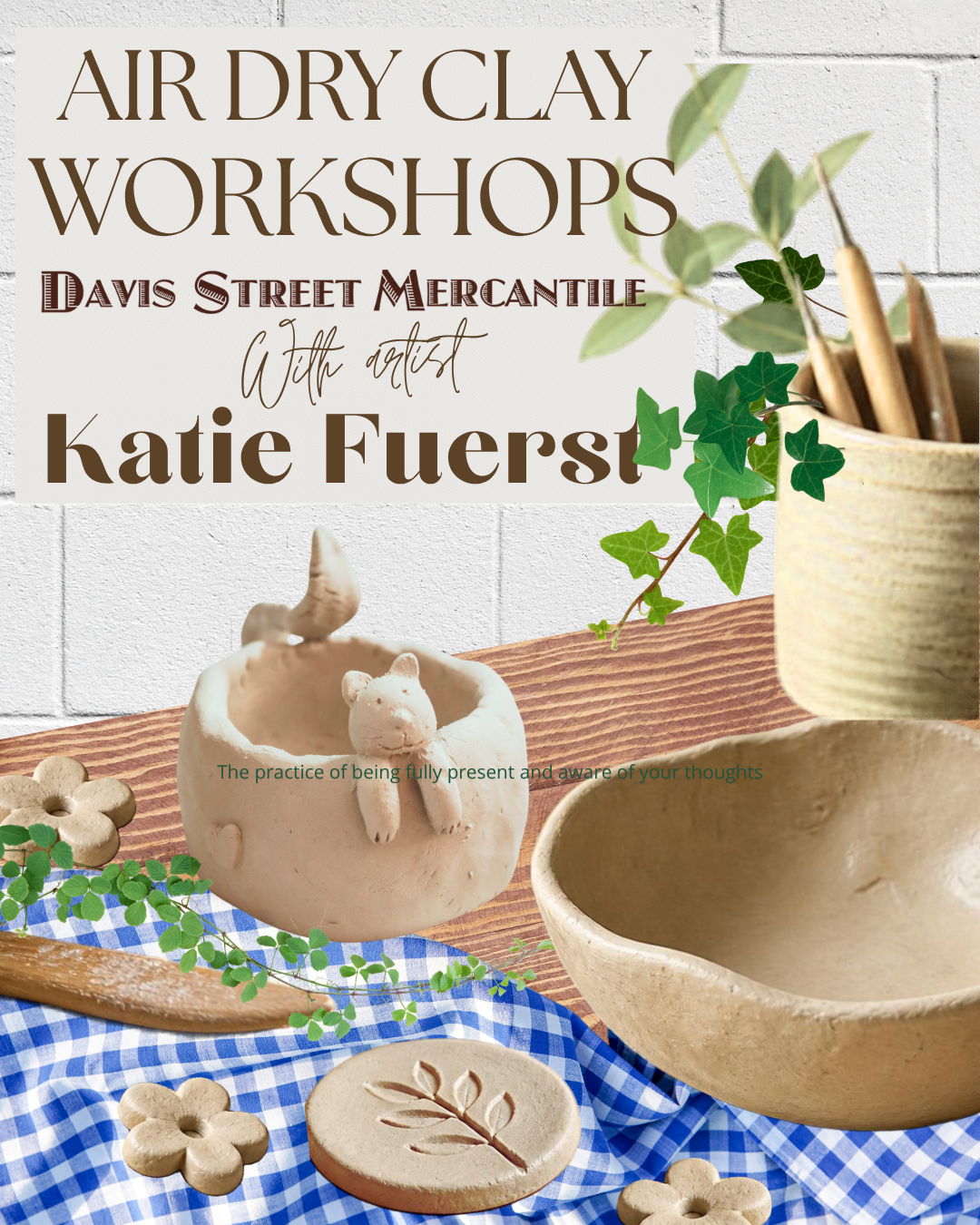 Air Dry Clay Workshop