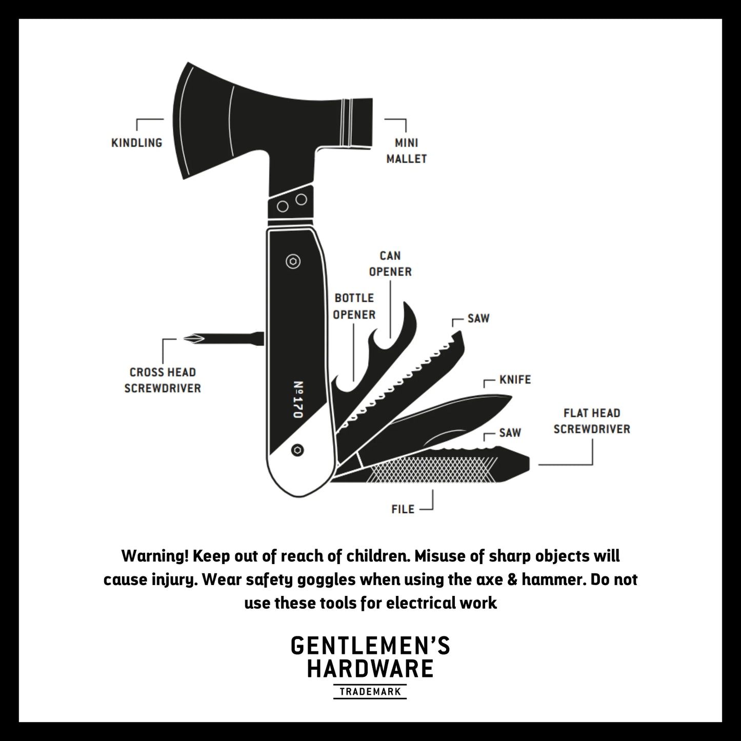 10-in-1 Axe Multi-Tool