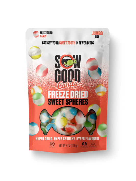 Sow Good Freeze Dried Candy - Sweet Spheres (4oz)