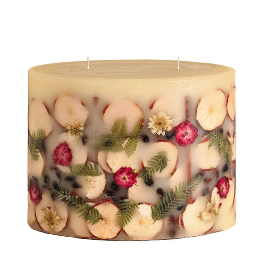 Spicy Apple Botanical Oval Candle by Rosy Rings