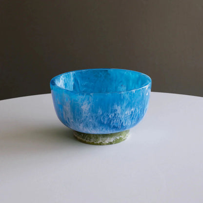 Beatriz Ball  Rio Bowl - Blue With Green Base