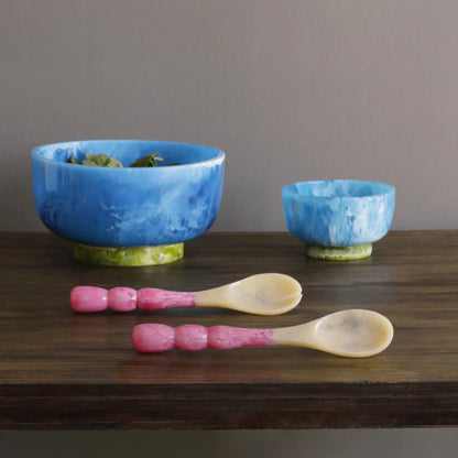 Beatriz Ball  Rio Bowl - Blue With Green Base