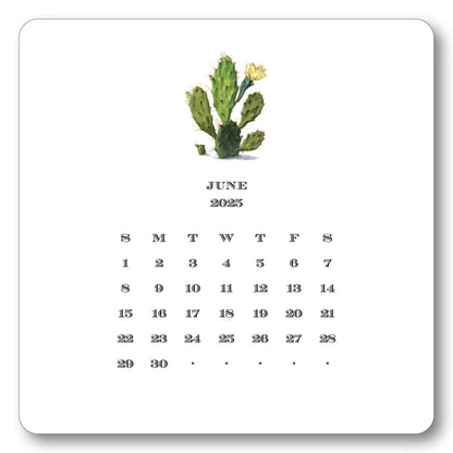 2025 Texas Calendar with Easel