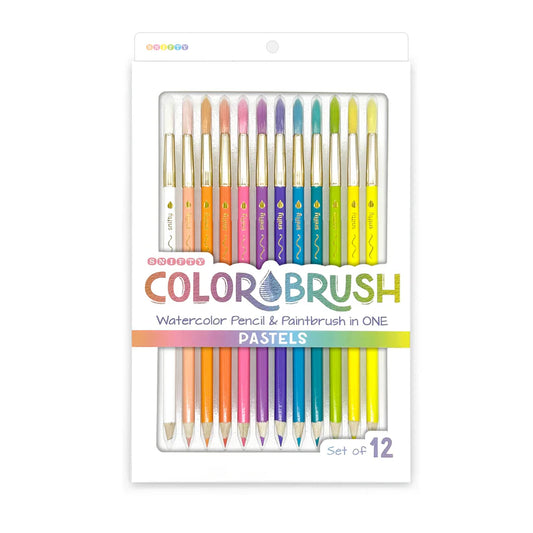 Colorbrush Pastel Watercolor Pencil + Paintbrush