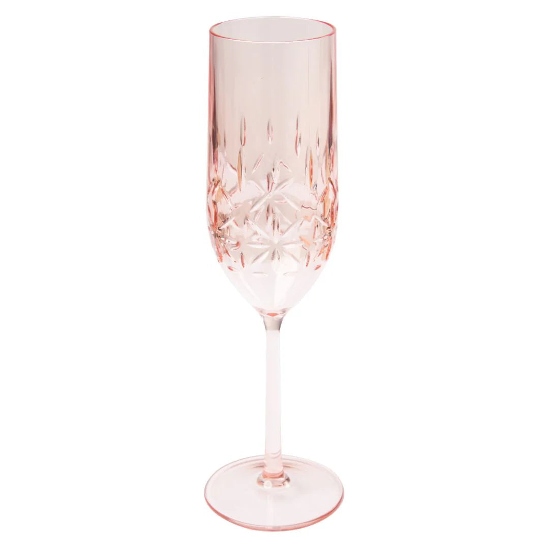 Traditional Classic Blush Pink Tumblers, Wine and Cocktail Glasses & Pitcher