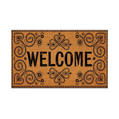 Americana BOHO Welcome Coir Mat