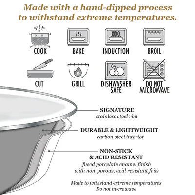 White Solid Brownie Pan